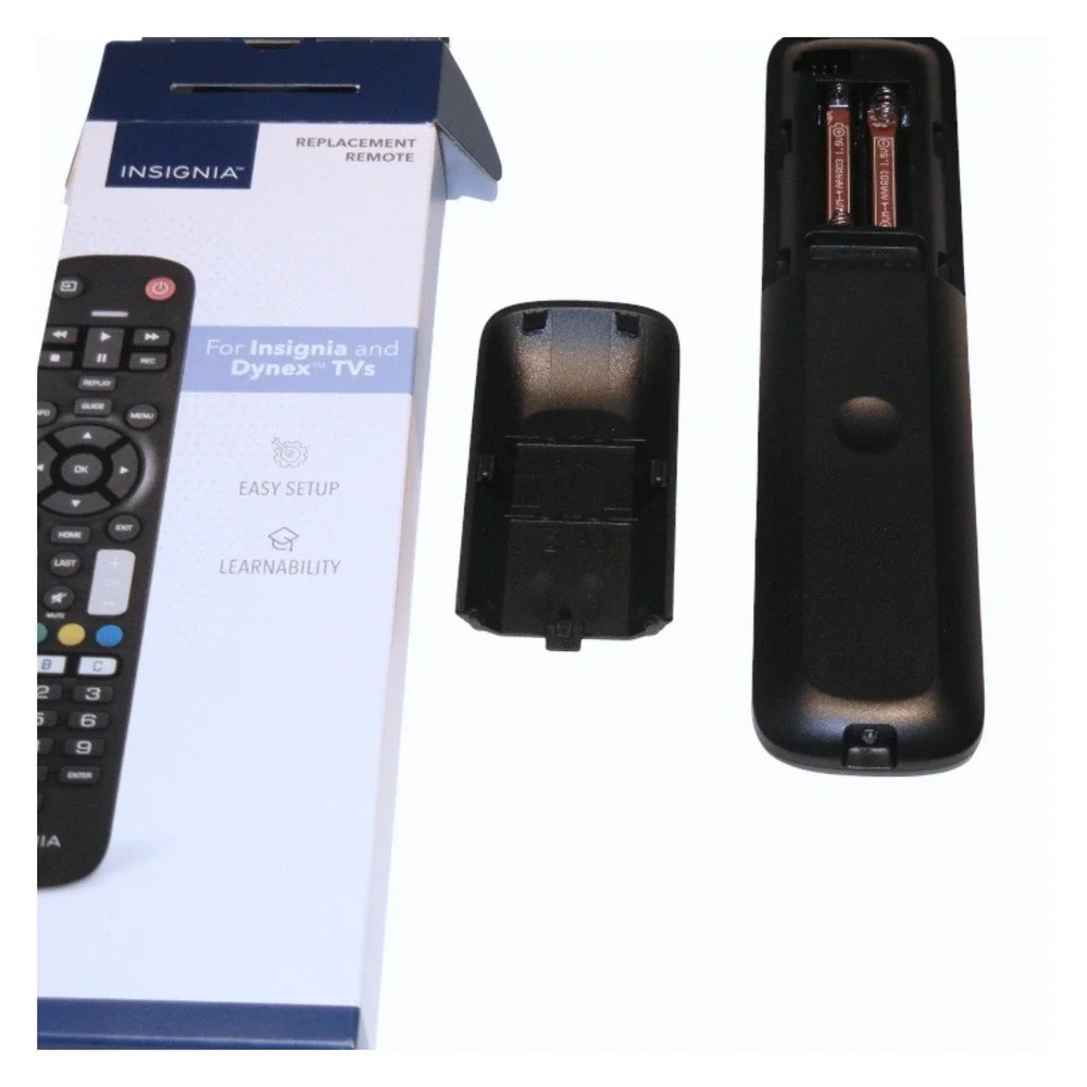Insignia Dynex TV Replacement Remote Control NS RMTEXB21 Easy Setup Learnability